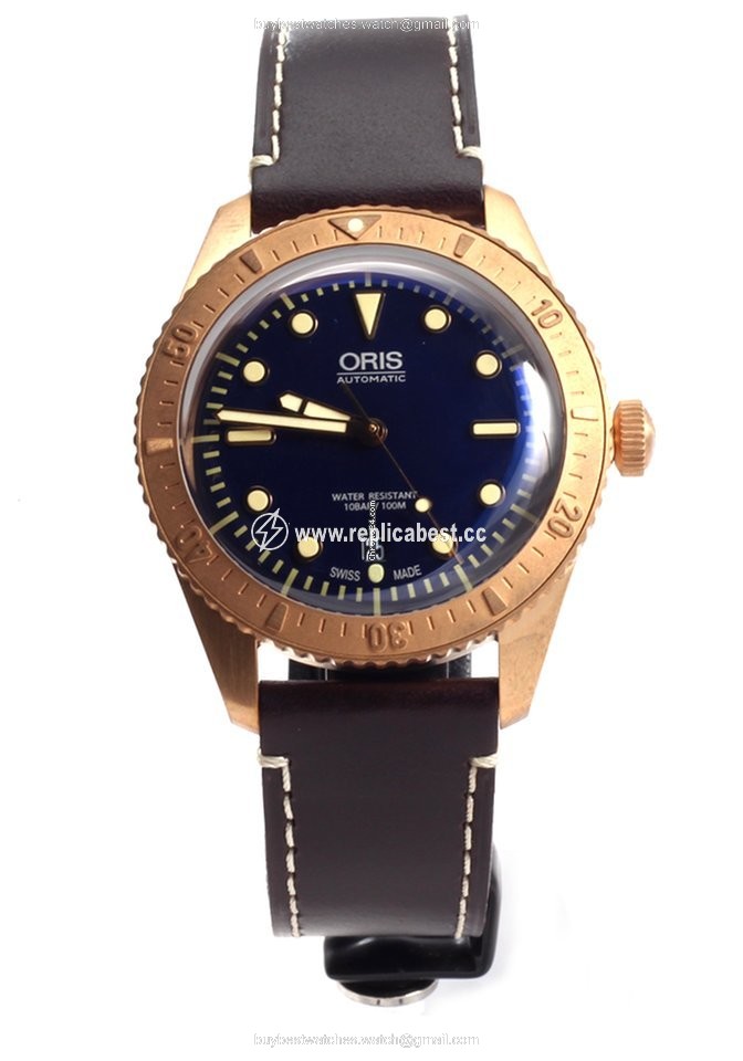 Oris Carl Brashear Mens watch Unisex Automatic Bronze 01 733 7720 3185