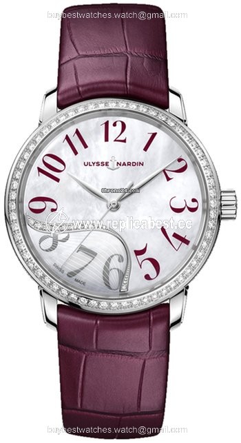 Ulysse Nardin Womens watch Automatic Steel 8153-201B 60-06