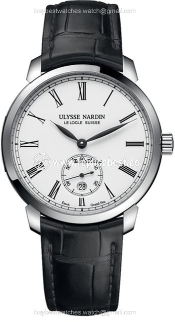 Ulysse Nardin Classico Mens watch Unisex Automatic Steel 3203-136-2 E0-42